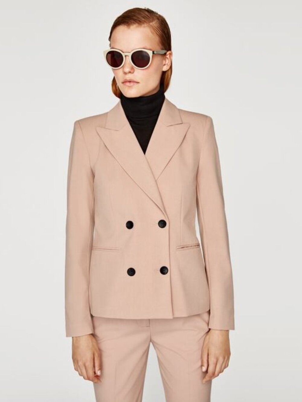 Zara Jacket Coat New with Tags, NWT, size S Small, Blush Pink